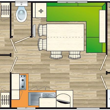 Charmant Mobil Home 6 Personnes Avec Clim Reversible Boofzheim Exteriör bild